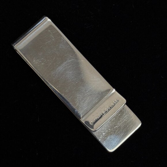 Tiffany & Co 925 Sterling Silver Classic Money Clip - Picture 1 of 7